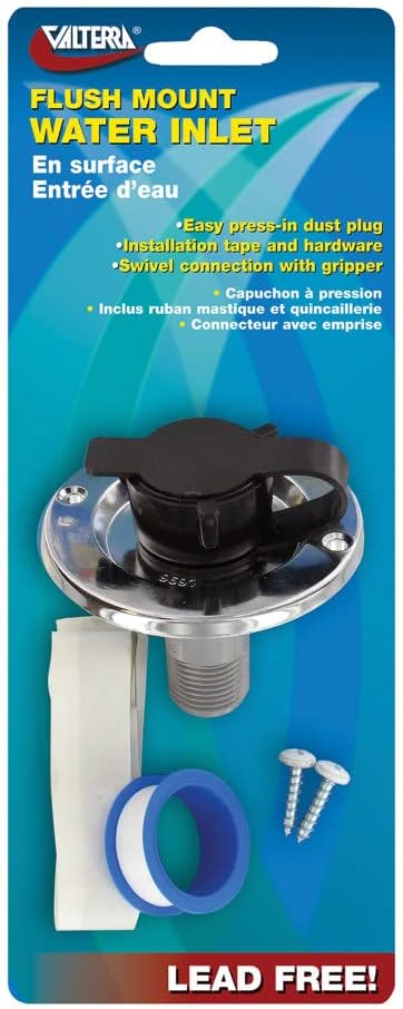 FLUSH MOUNT WATER INLET