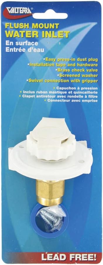 FLUSH MOUNT WATER INLET