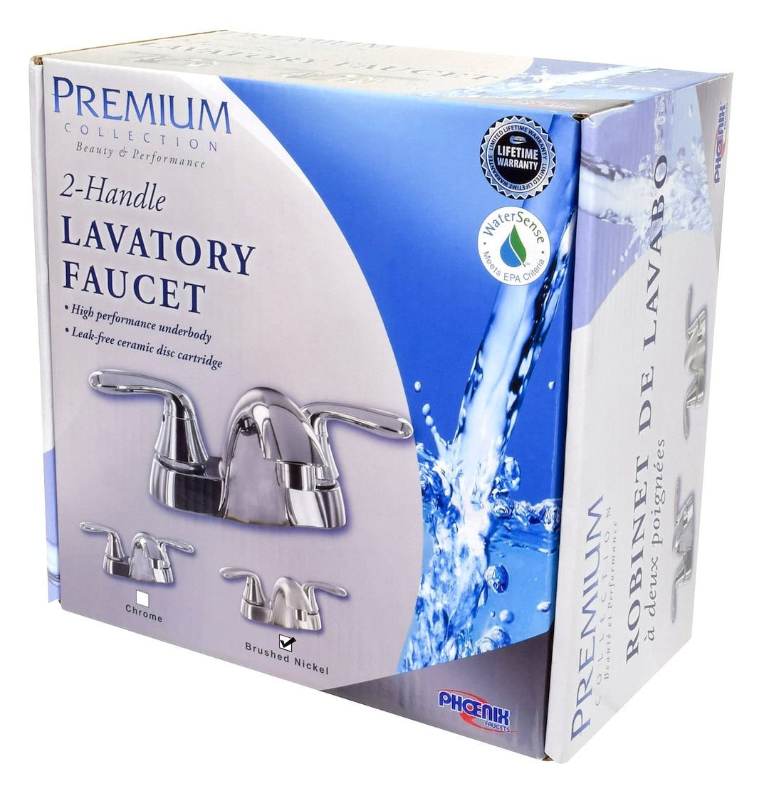2-HANDLE LAVATORY FAUCET