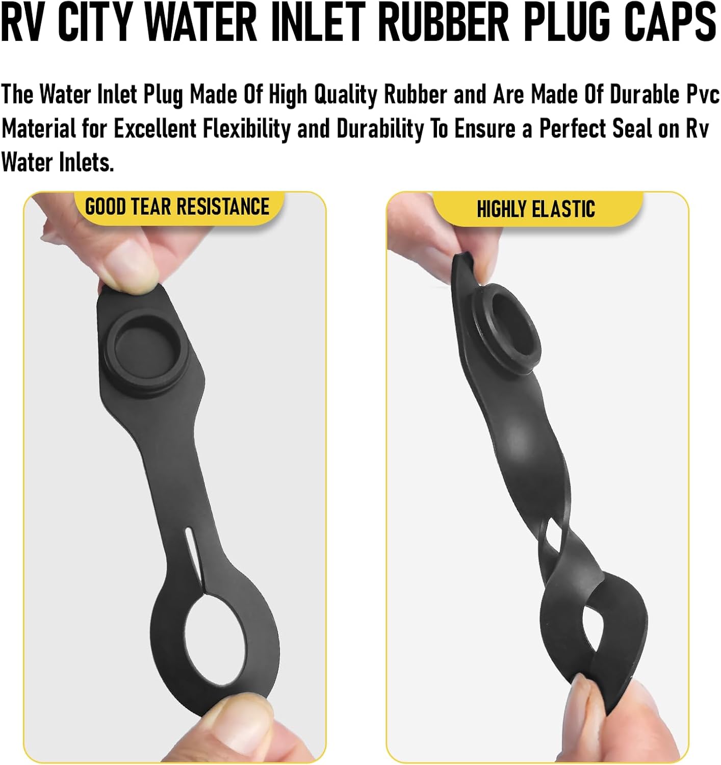 WATER INLET PLUG & STRAP