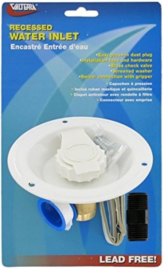 RECESSED WATER INLET